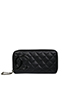 Chanel Zip Around Cambon Wallet, front view